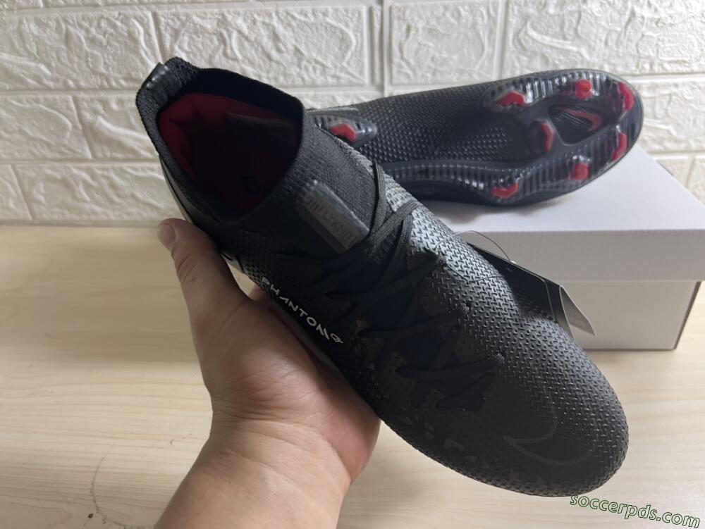 Nike Phantom GT 2 DF Elite FG High-Tops Football Boots - Black