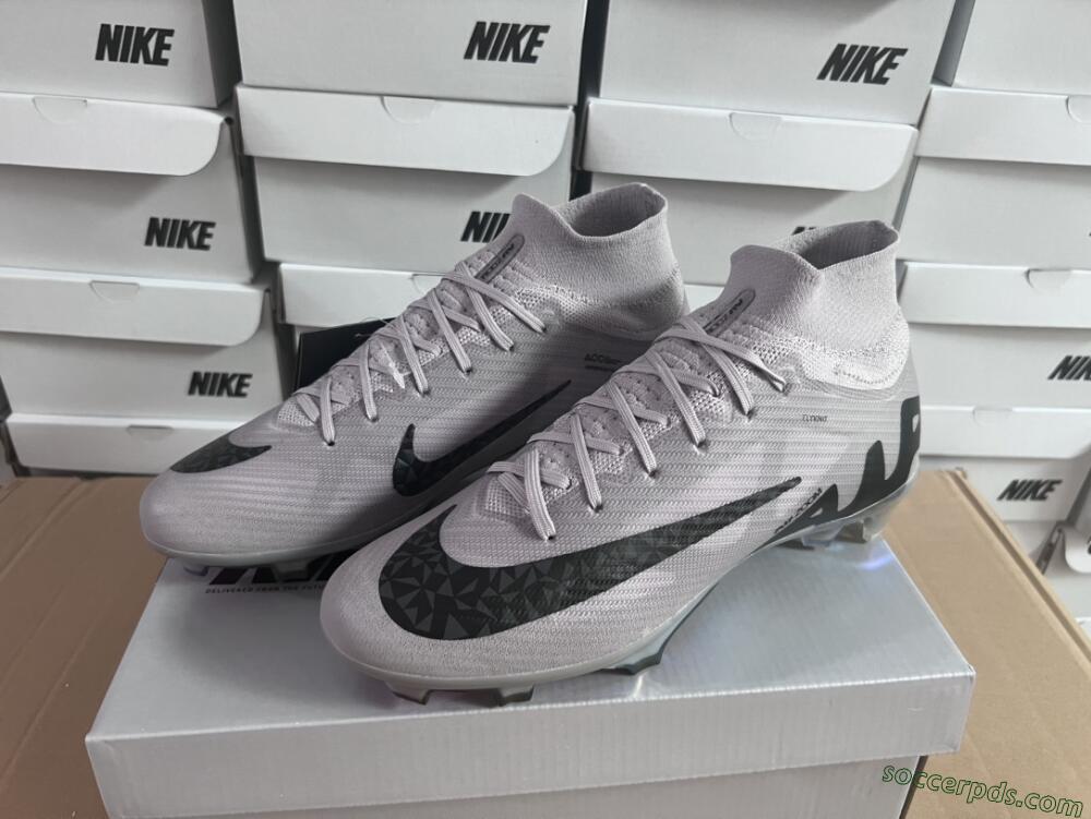 Nike Air Zoom Mercurial Superfly 9 Elite FG High-Tops Football Boots - Purple/Black/Gold