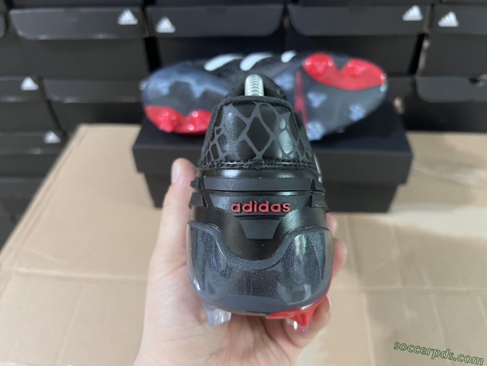 Adidas Predator Accelerator 94 FG Low-Tops Football Boots - Black/White/Red