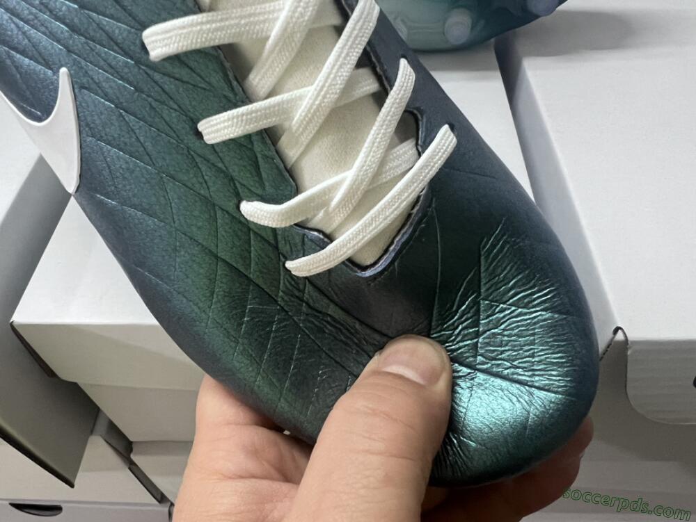 Nike Tiempo Legend 10 Elite FG Low-Tops Football Boots - Jade/White