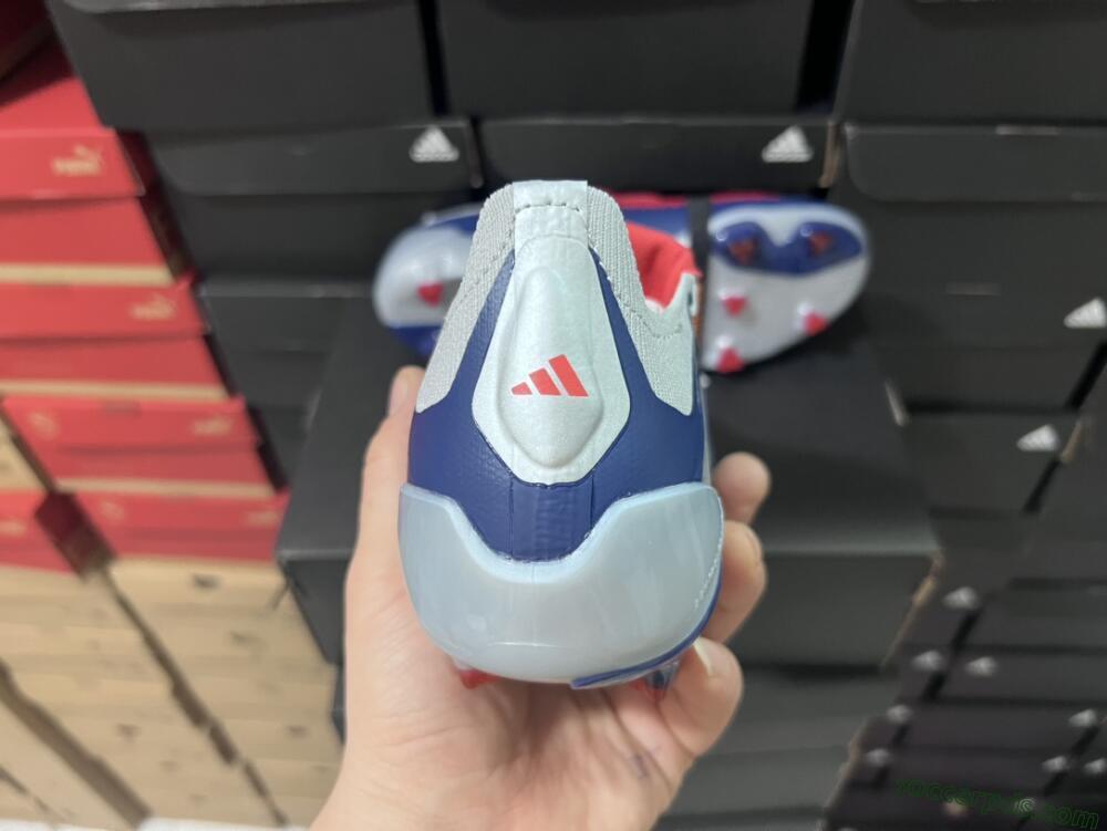 Adidas Predator Elite Foldover Tongue FG Low-Tops Football Boots - Silver/Black/Red