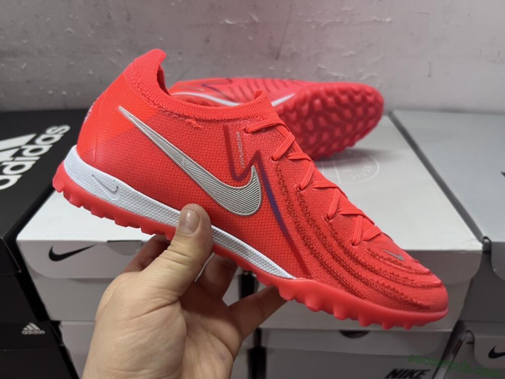 Nike Phantom Luna 2 Elite TF Low-Tops Football Shoes - Red/Black/Blue/White