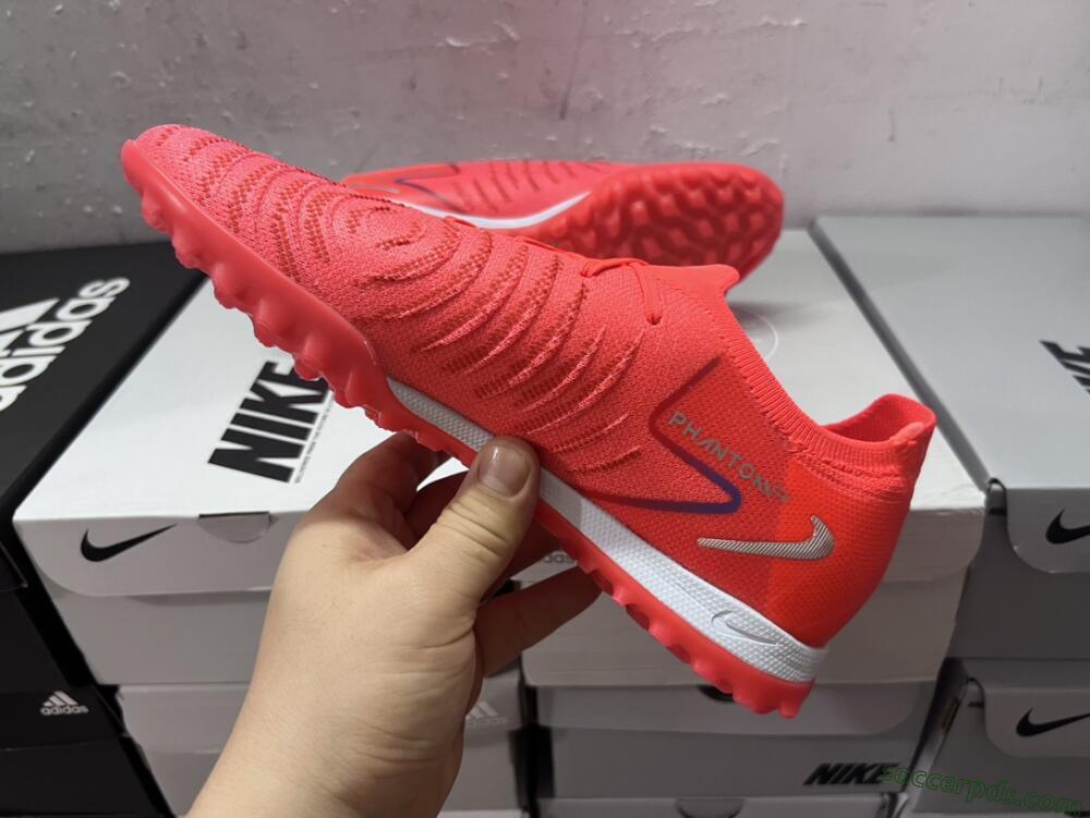 Nike Phantom Luna 2 Elite TF Low-Tops Football Shoes - Red/Black/Blue/White