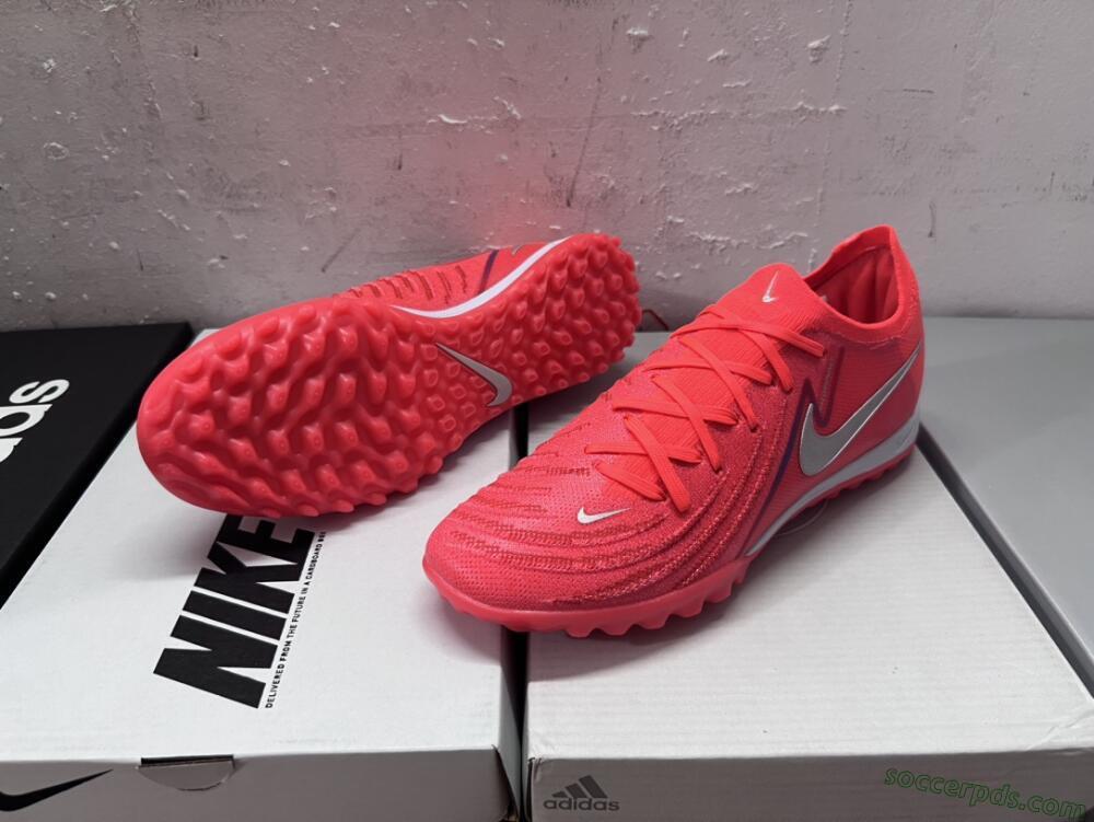 Nike Phantom Luna 2 Elite TF Low-Tops Football Shoes - Red/Black/Blue/White