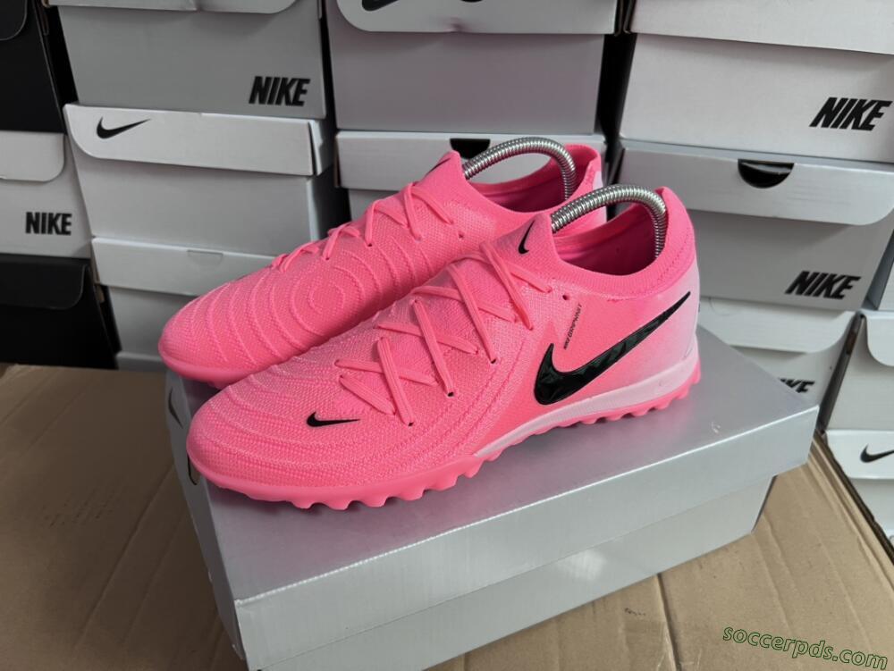 Nike Phantom Luna Elite TF Low-Tops Football Shoes - Pink/Black