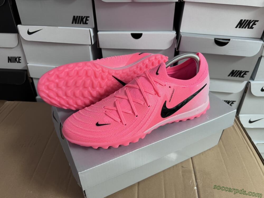 Nike Phantom Luna Elite TF Low-Tops Football Shoes - Pink/Black