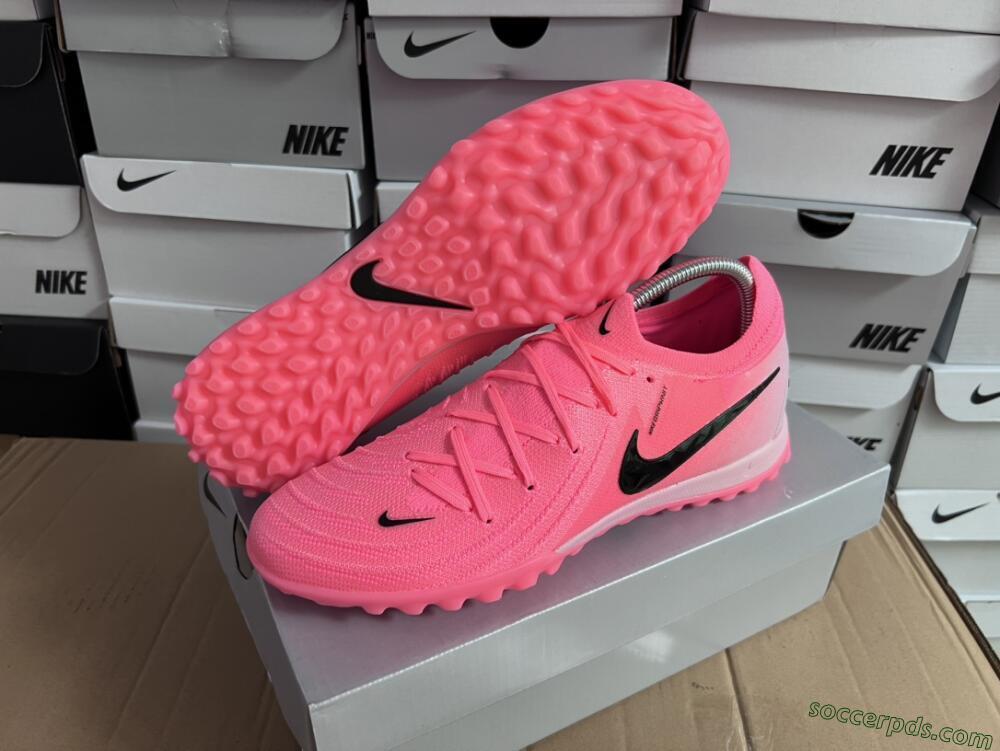 Nike Phantom Luna Elite TF Low-Tops Football Shoes - Pink/Black