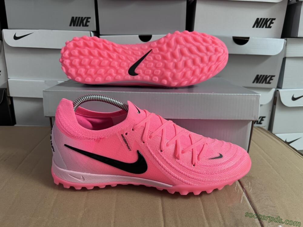 Nike Phantom Luna Elite TF Low-Tops Football Shoes - Pink/Black
