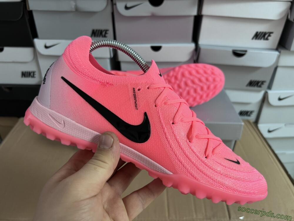 Nike Phantom Luna Elite TF Low-Tops Football Shoes - Pink/Black