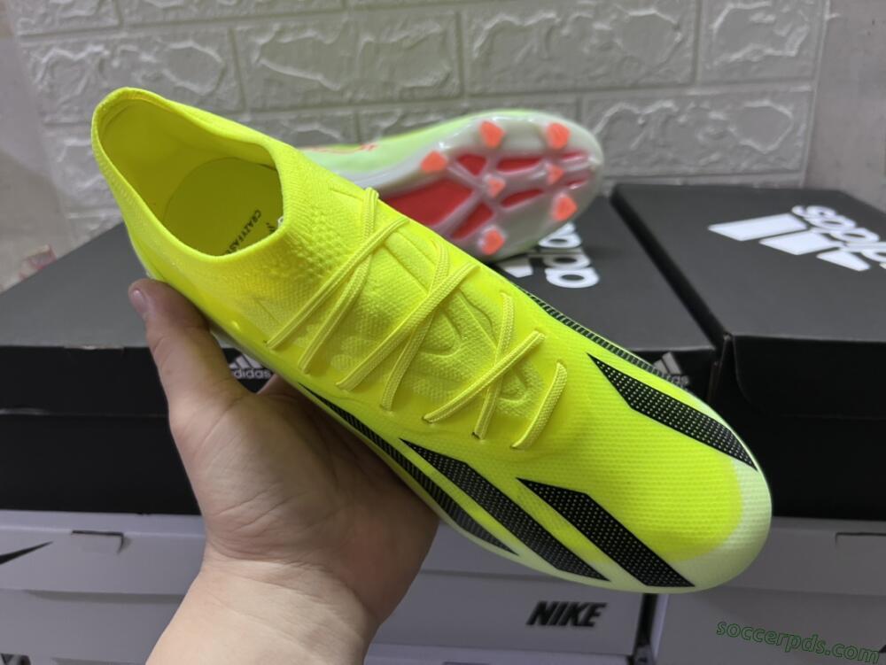 Adidas X Crazyfast.1 FG Low-Tops Football Boots - Yellow/Black/Orange