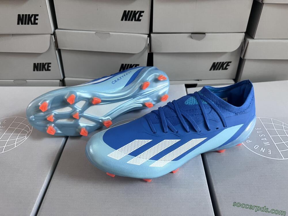 Adidas X Speedportal.1 FG Low-Tops Football Boots - Blue/Silver/Jade