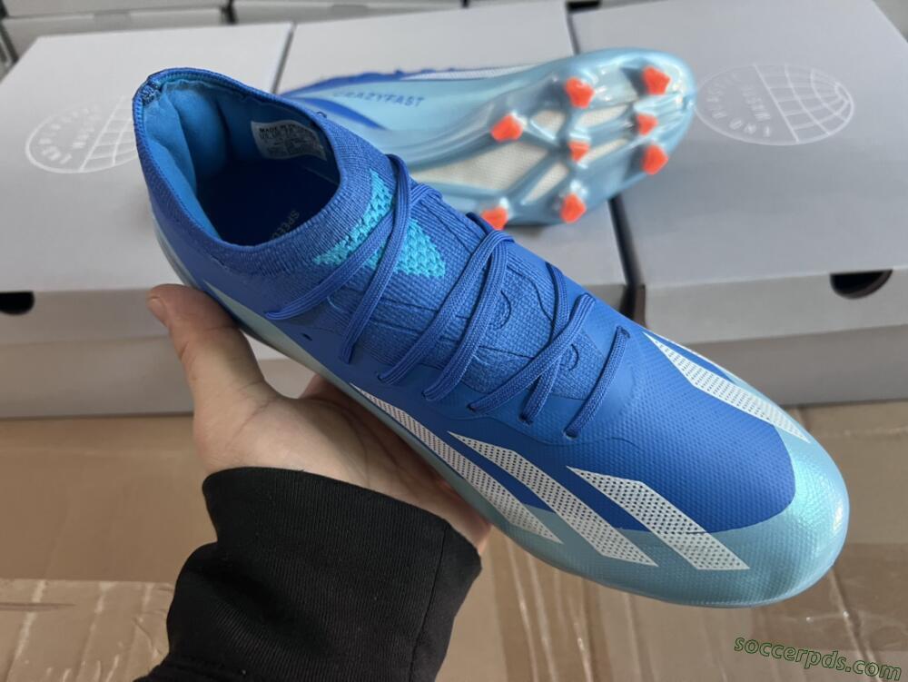 Adidas X Speedportal.1 FG Low-Tops Football Boots - Blue/Silver/Jade