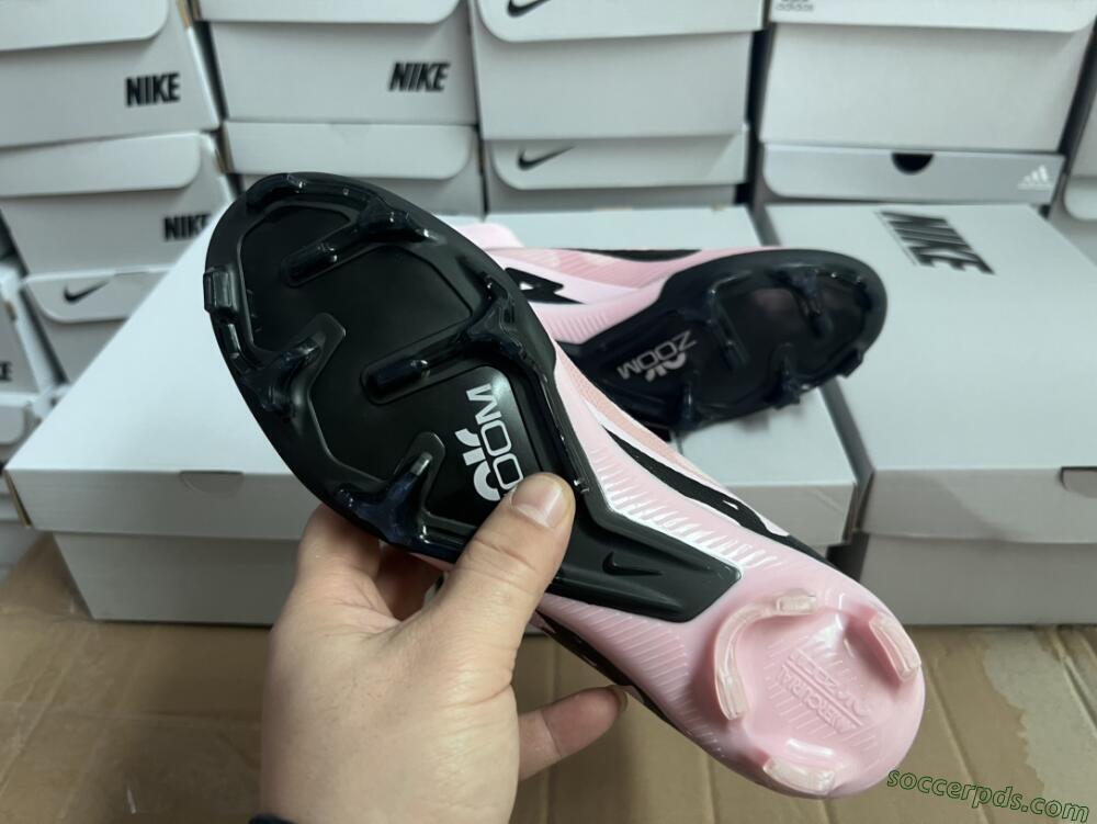 Nike Air Zoom Mercurial Superfly 9 Elite FG High-Tops Football Boots - Pink/Black