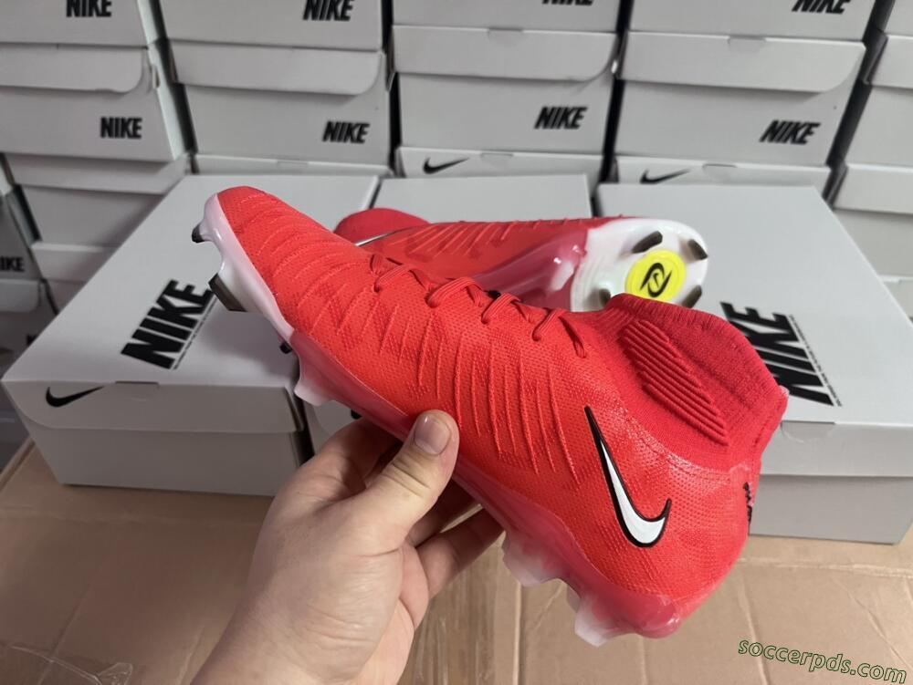 Nike Phantom Luna Elite FG High-Tops Football Boots - Pink/White/Black