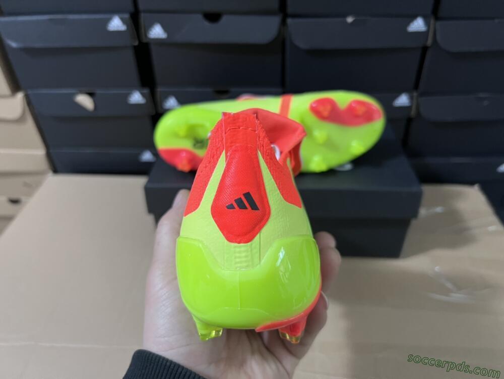 Adidas Predator Elite Foldover Tongue FG Low-Tops Football Boots - Yellow/Black/Red