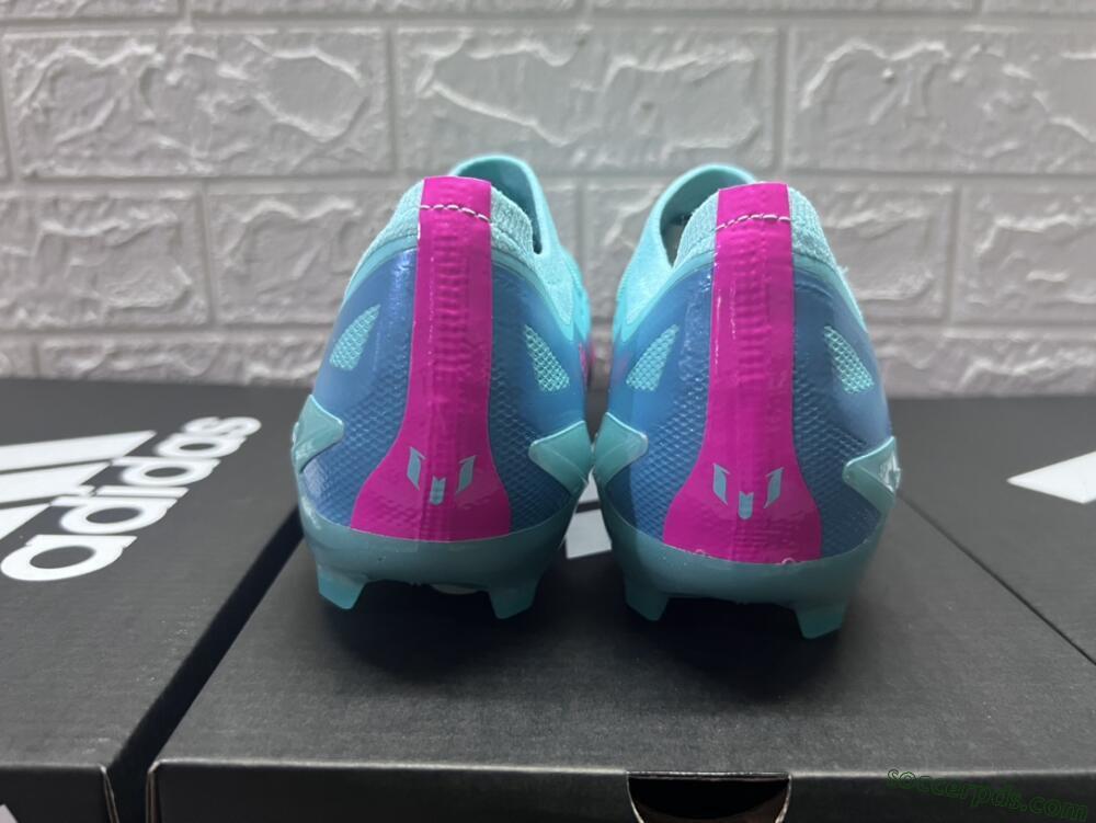 Adidas X Crazyfast.1 Messi.1 FG Low-Tops Football Boots - Blue/Pink/Purple