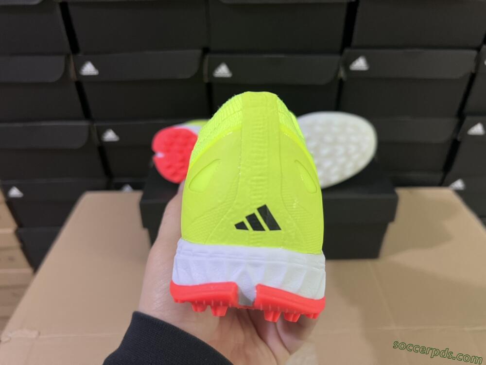 Adidas X Crazyfast.1 TF Low-Tops Football Shoes - Yellow/Black/White