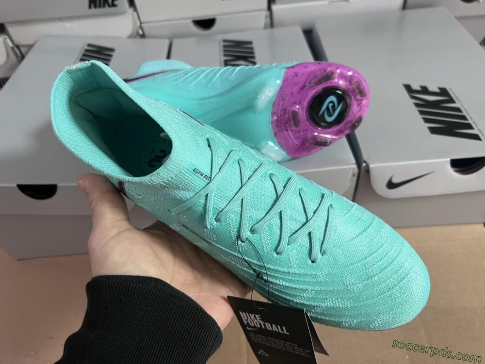 Nike Phantom Luna Elite FG High-Tops Football Boots - Blue/Black/Purple