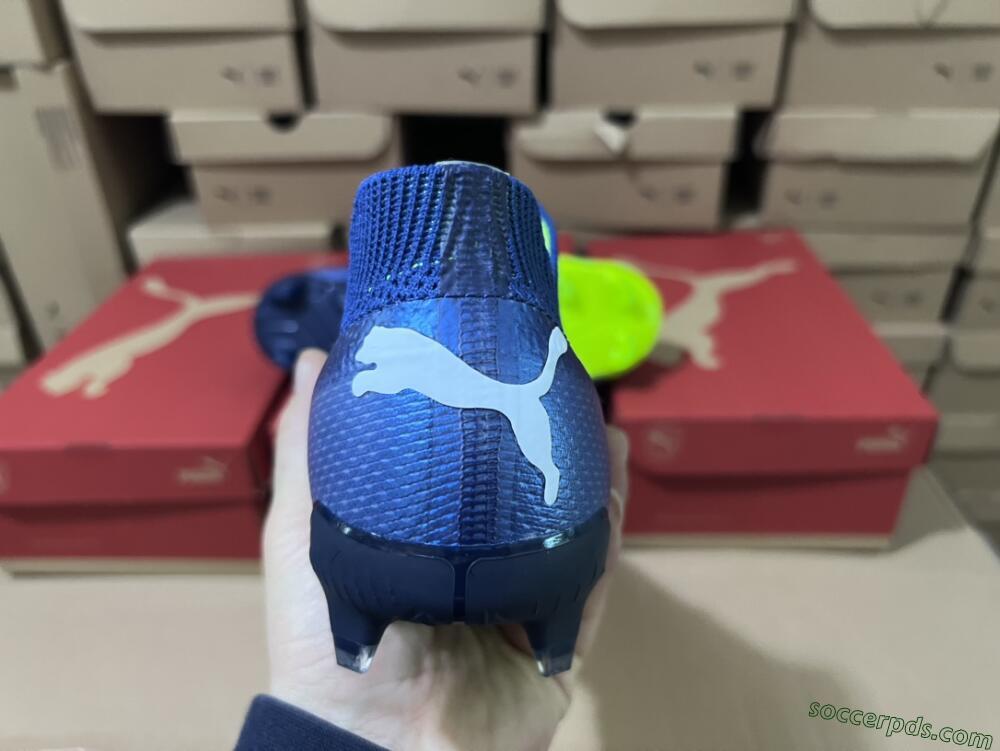 Puma Future Ultimate FG Low-Tops Football Boots - Blue/Black/Yellow