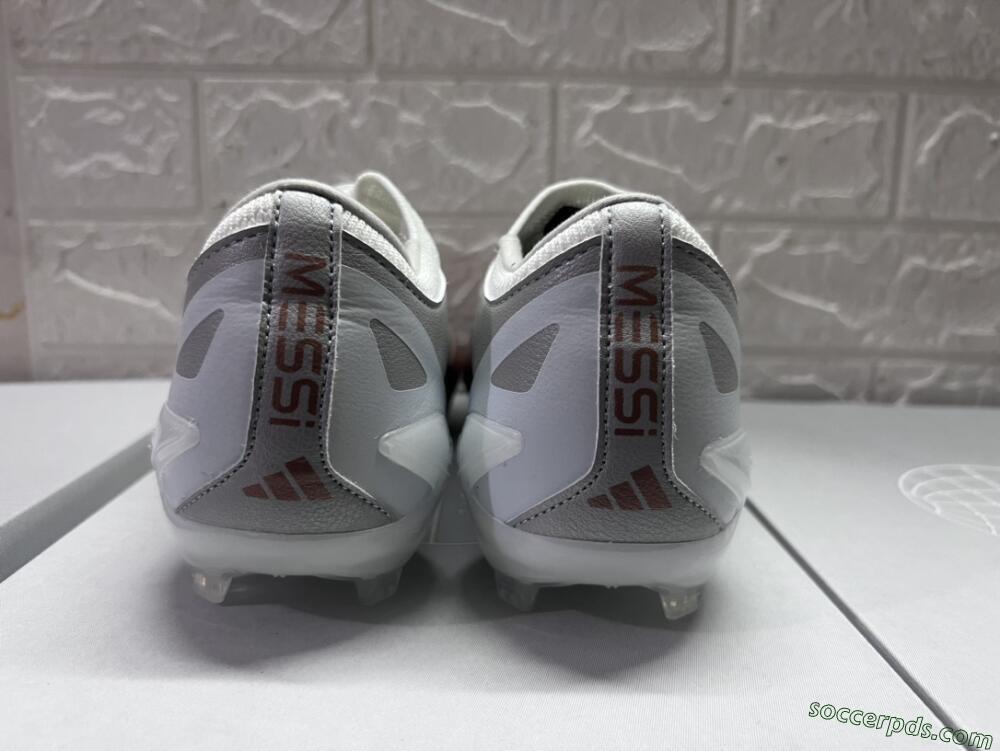 Adidas X Crazyfast.1 FG Low-Tops Football Boots - Silver/White/Brown