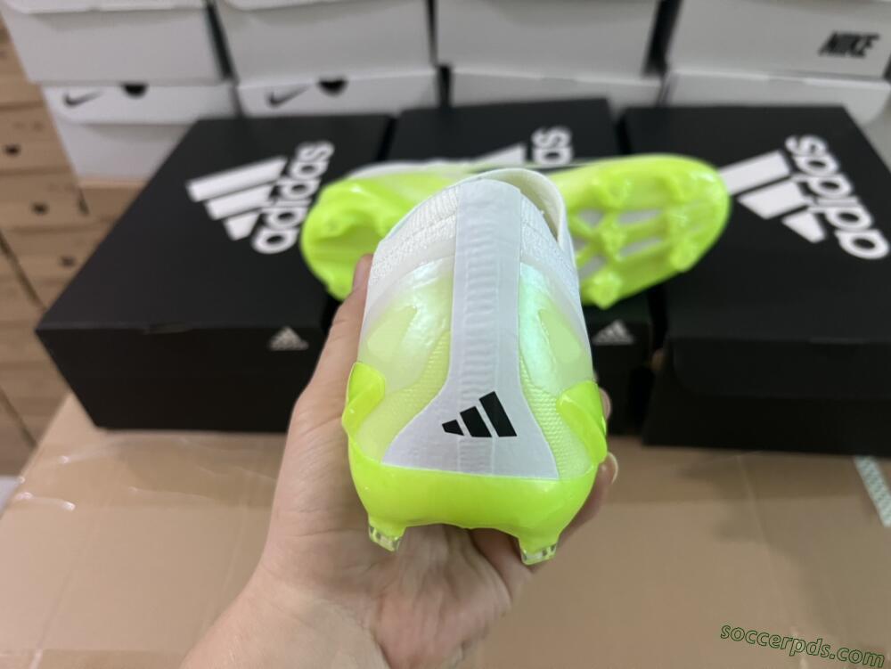 Adidas X Crazyfast.1 Messi FG Low-Tops Football Boots - Green/Black/White