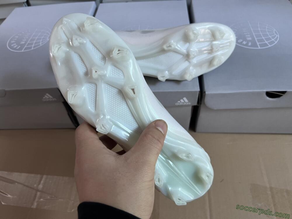 Adidas X Crazyfast.1 FG Low-Tops Football Boots - White/White/White