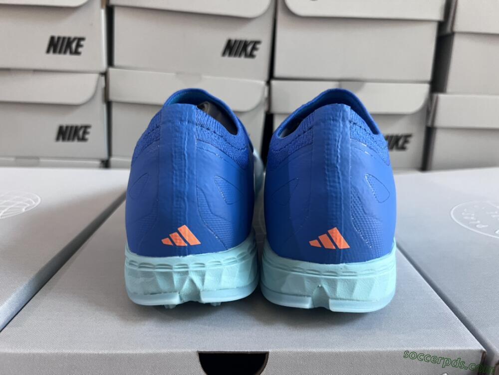 Adidas X Crazyfast.3 TF Low-Tops Football Shoes - Blue/Jade/White