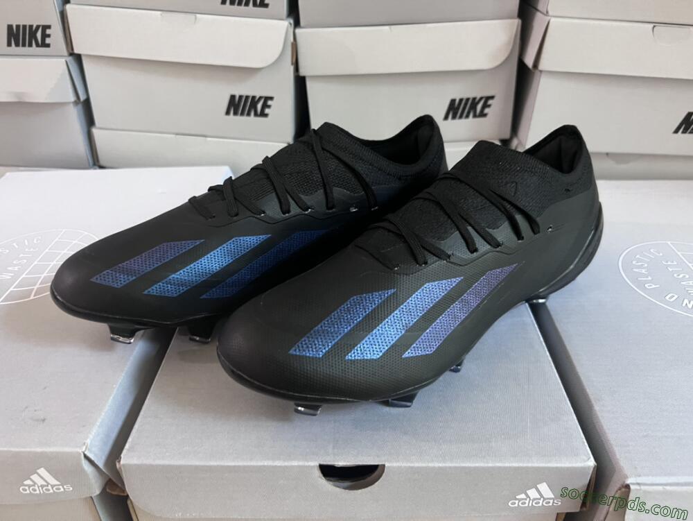 Adidas X Speedportal .1 2022 World Cup FG Low-Tops Football Boots - Black/Blue