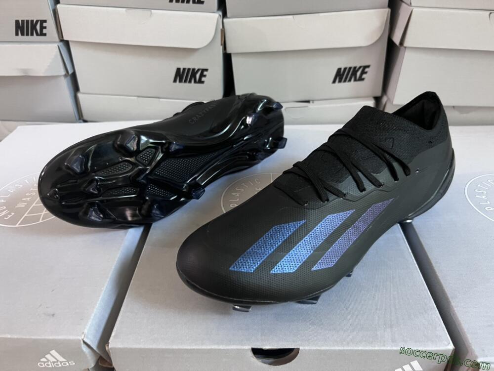 Adidas X Speedportal .1 2022 World Cup FG Low-Tops Football Boots - Black/Blue