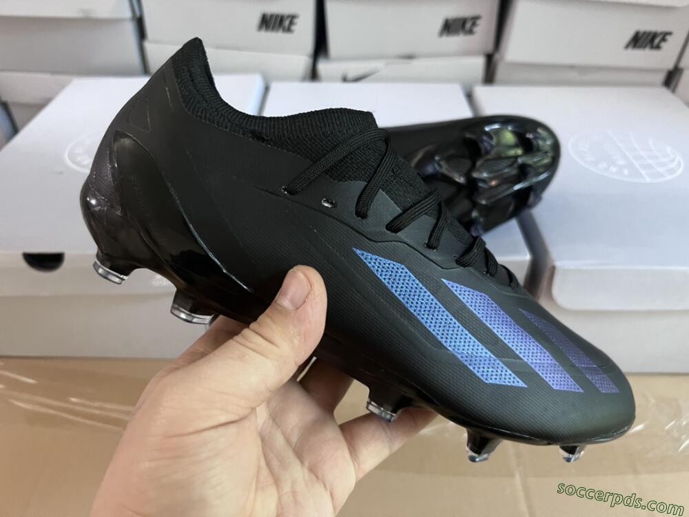 Adidas X Speedportal .1 2022 World Cup FG Low-Tops Football Boots - Black/Blue