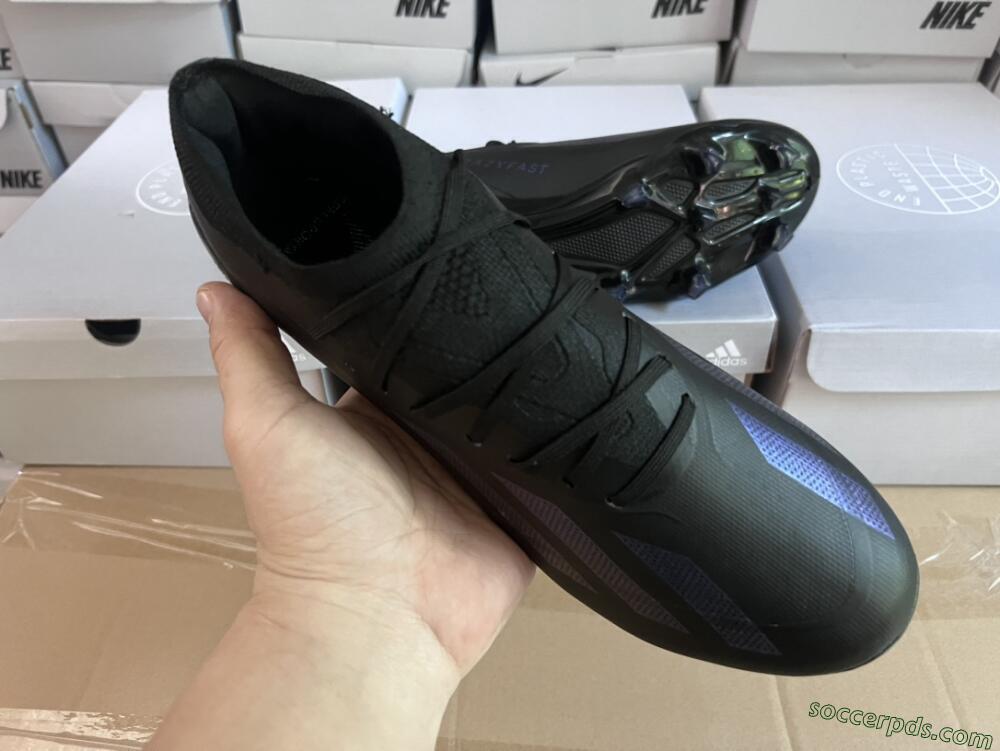 Adidas X Speedportal .1 2022 World Cup FG Low-Tops Football Boots - Black/Blue