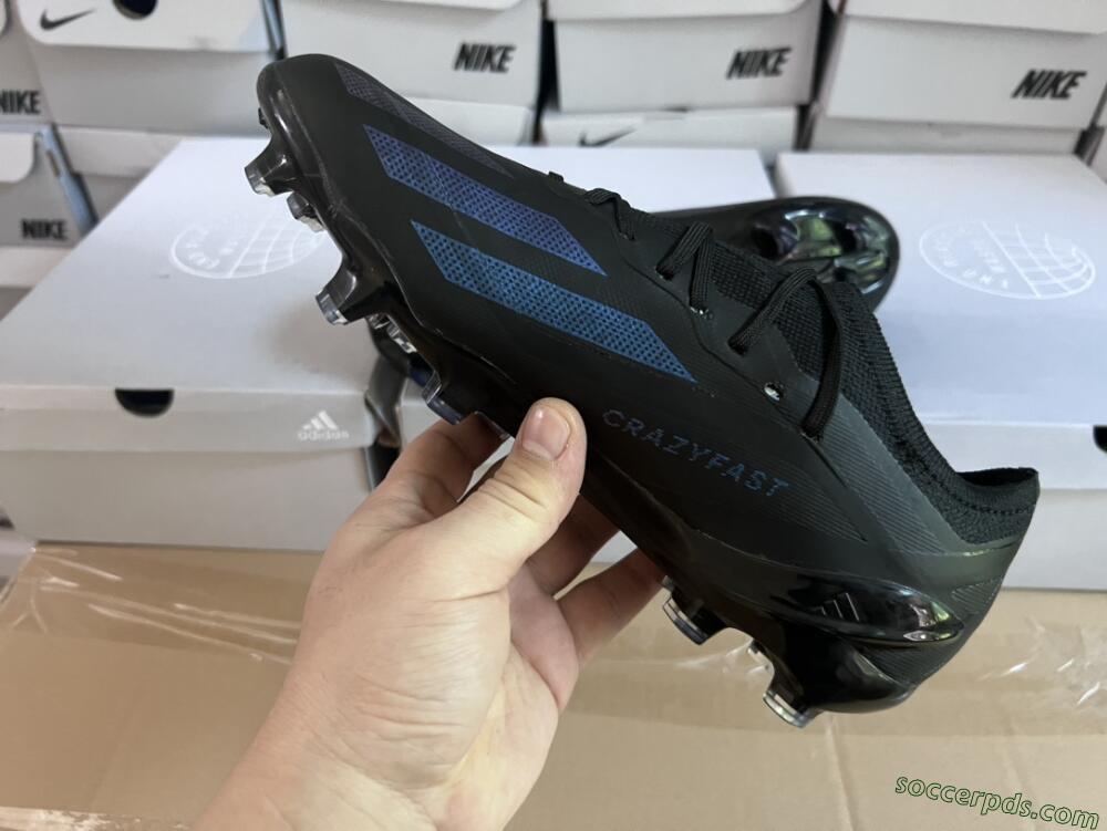 Adidas X Speedportal .1 2022 World Cup FG Low-Tops Football Boots - Black/Blue