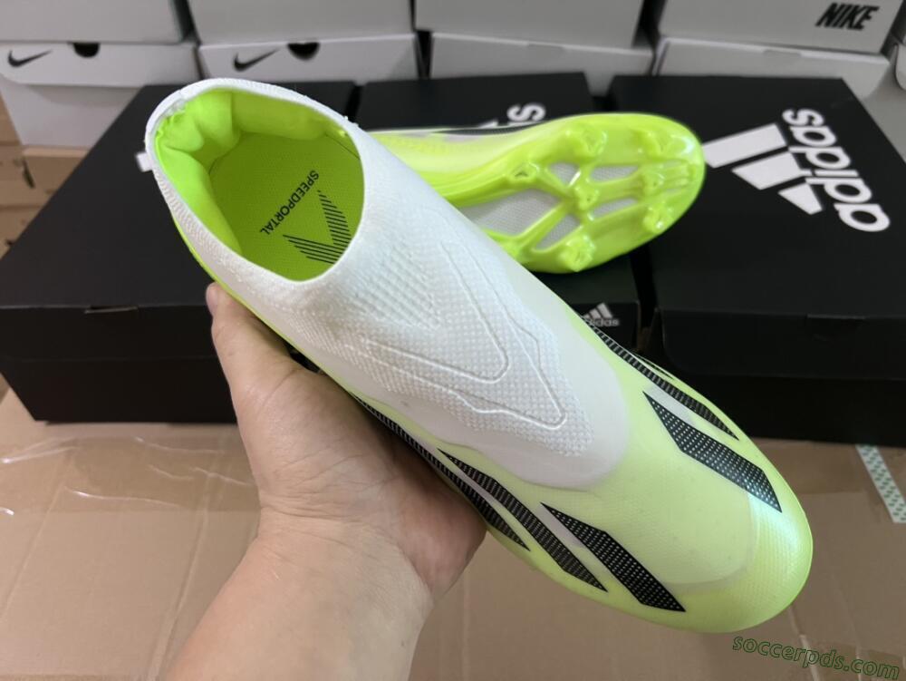 Adidas X Crazyfast.1 LL FG Low-Tops Football Boots - Green/Black/White