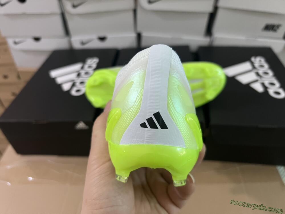 Adidas X Crazyfast.1 LL FG Low-Tops Football Boots - Green/Black/White