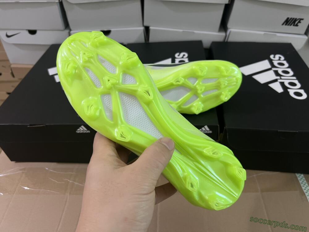 Adidas X Crazyfast.1 LL FG Low-Tops Football Boots - Green/Black/White