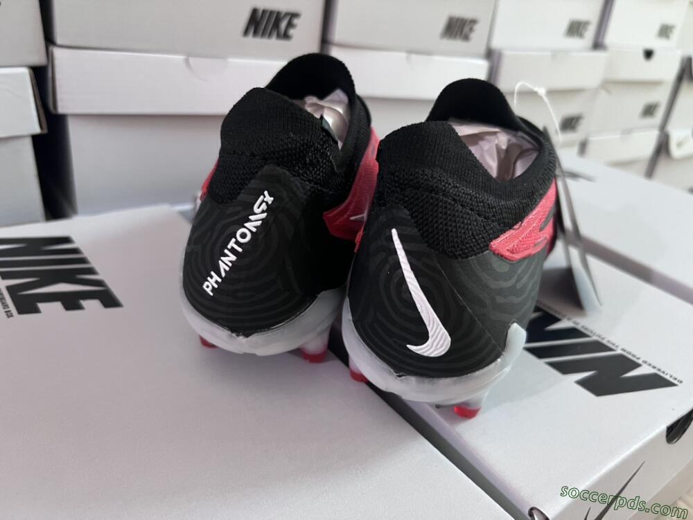 Nike Phantom GX Elite FG Low-Tops Football Boots - Red/Black/White