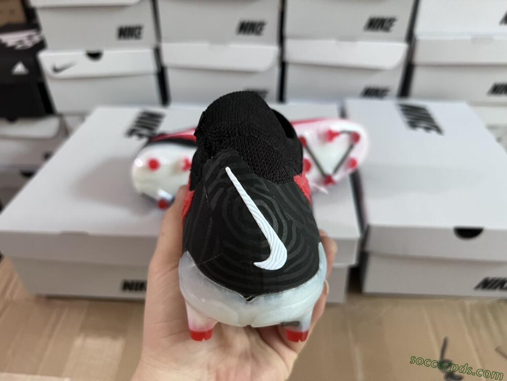 Nike Phantom GX Elite FG Low-Tops Football Boots - Red/Black/White