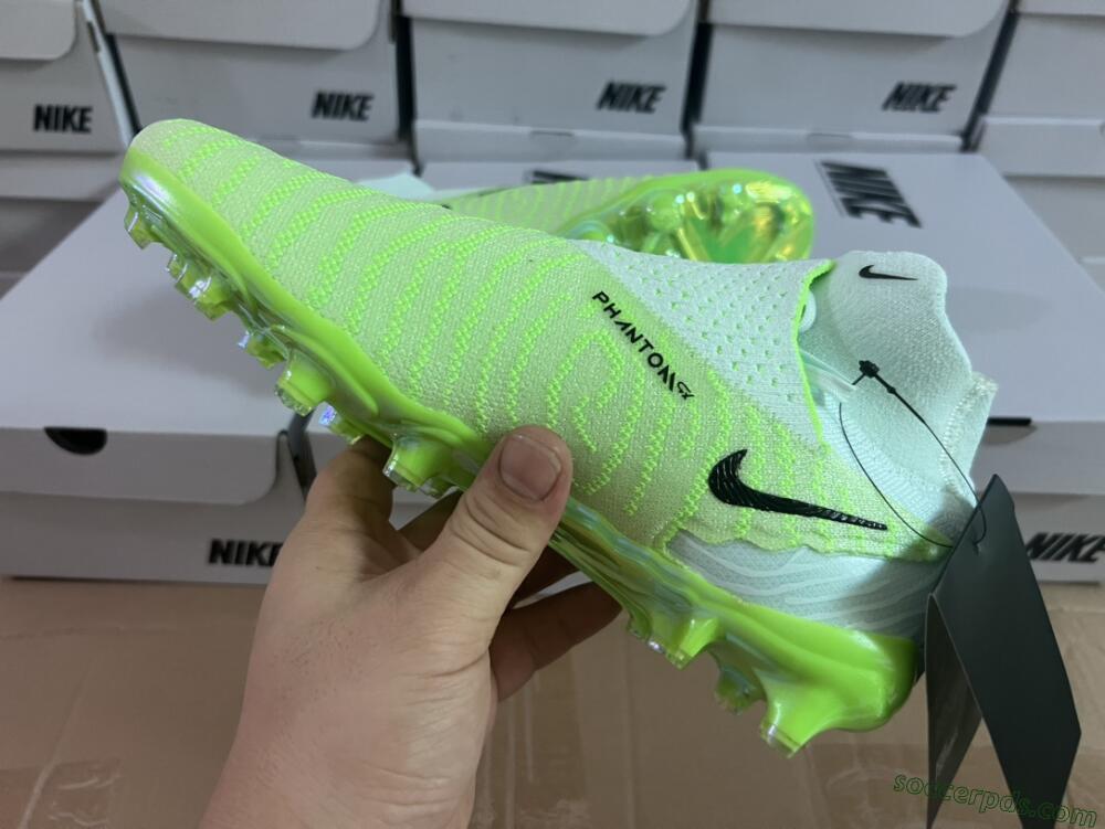 Nike Phantom GX DF Elite FG High-Tops Football Boots - Green/Black/Brown