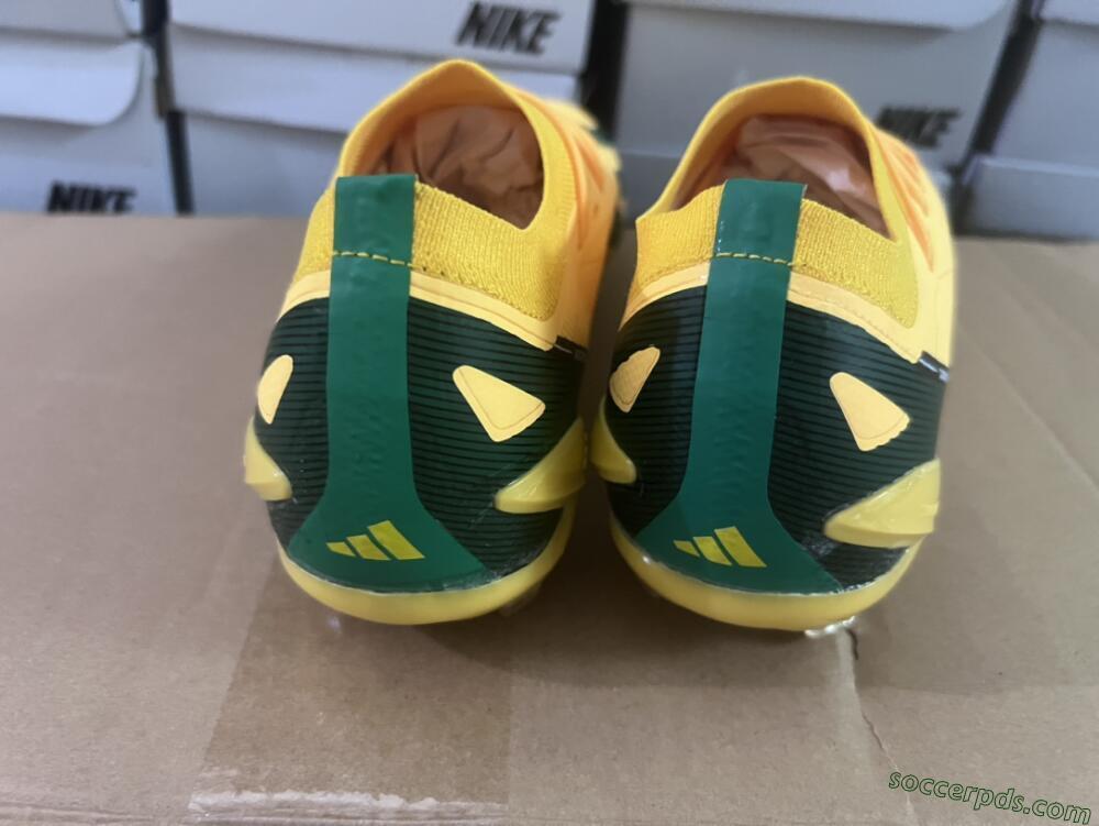 Adidas X Crazyfast.1 FG Low-Tops Football Boots - Yellow/Green/Black
