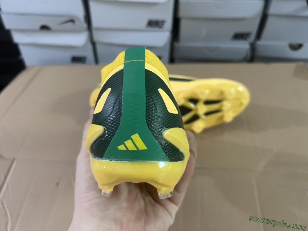 Adidas X Crazyfast.1 FG Low-Tops Football Boots - Yellow/Green/Black