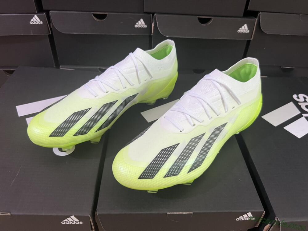 Adidas X Speedportal.1 FG Low-Tops Football Boots - Green/Black/White