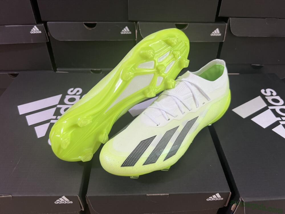 Adidas X Speedportal.1 FG Low-Tops Football Boots - Green/Black/White