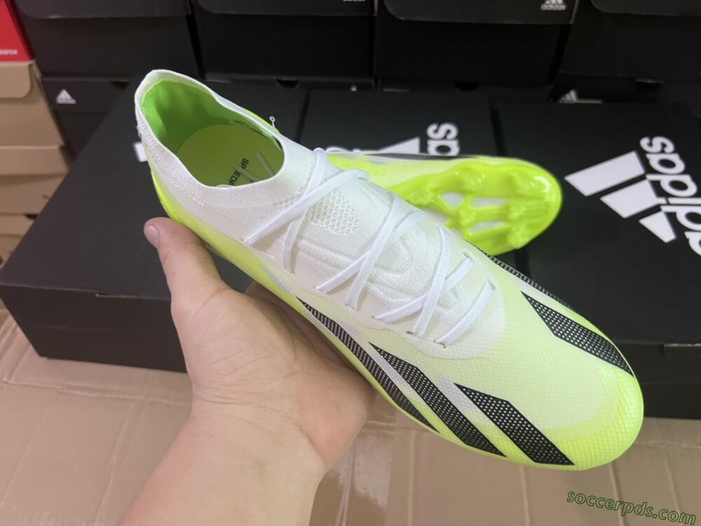 Adidas X Speedportal.1 FG Low-Tops Football Boots - Green/Black/White