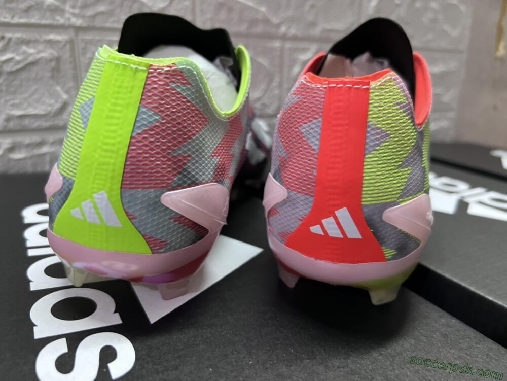 Adidas X Crazyfast Limited Edition FG Low-Tops Football Boots - White/Yellow/Orange/Black