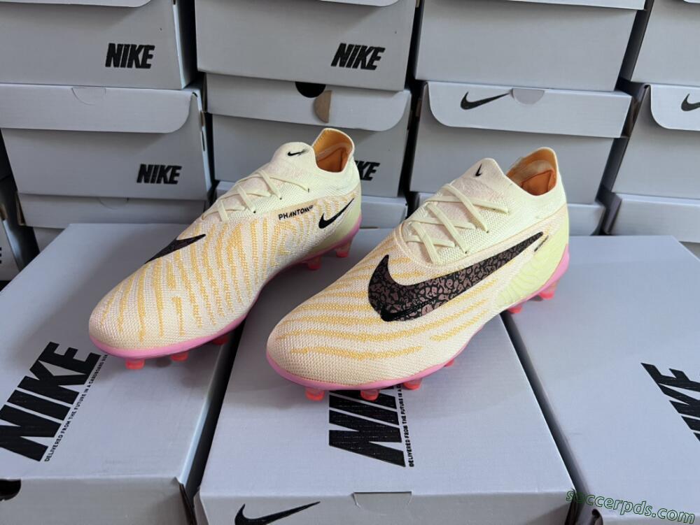 Nike Phantom GX Elite FG Low-Tops Football Boots - Orange/Black