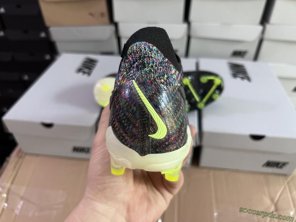 Nike Phantom GX Elite AG Low-Tops Football Boots - Grey/Green