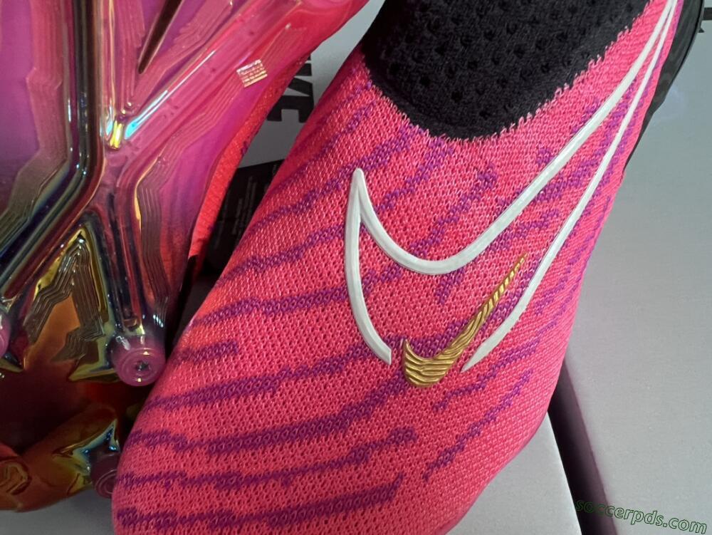 Nike Phantom GX Elite DF AG High-Tops Football Boots - Pink/White/Black