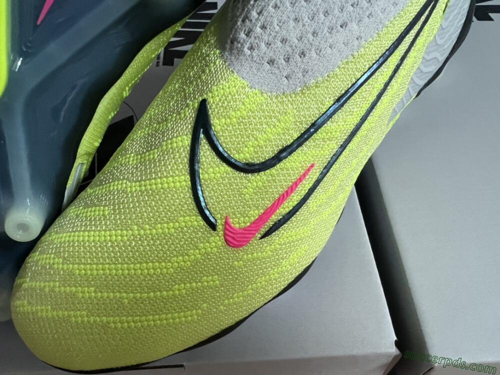 Nike Phantom GX Elite DF AG High-Tops Football Boots - Green/Blue/White