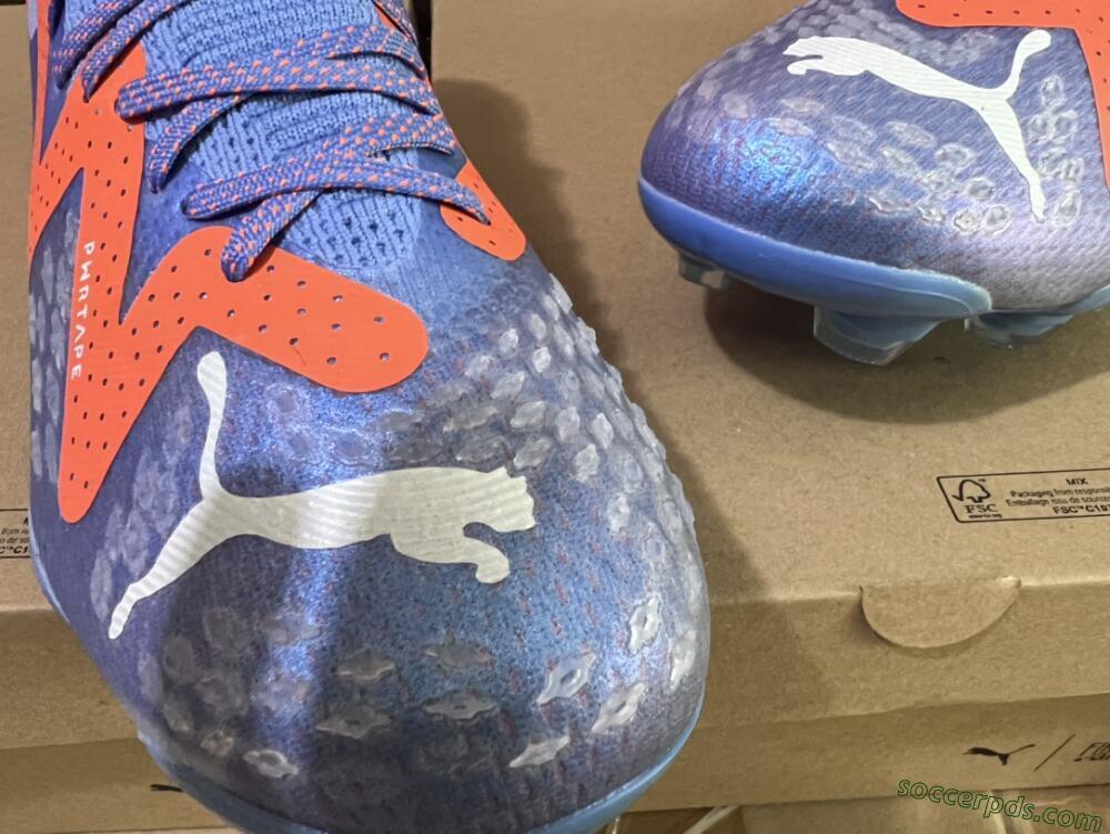 Puma Future Ultimate FG Low-Tops Football Boots - Blue/Orange/White