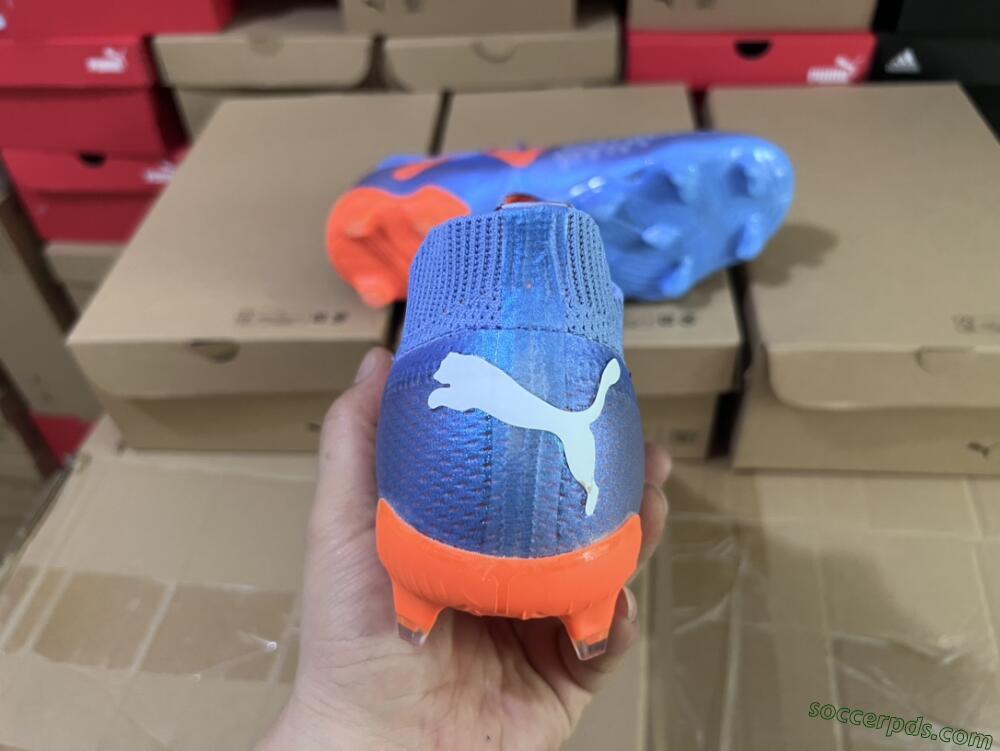 Puma Future Ultimate FG Low-Tops Football Boots - Blue/Orange/White